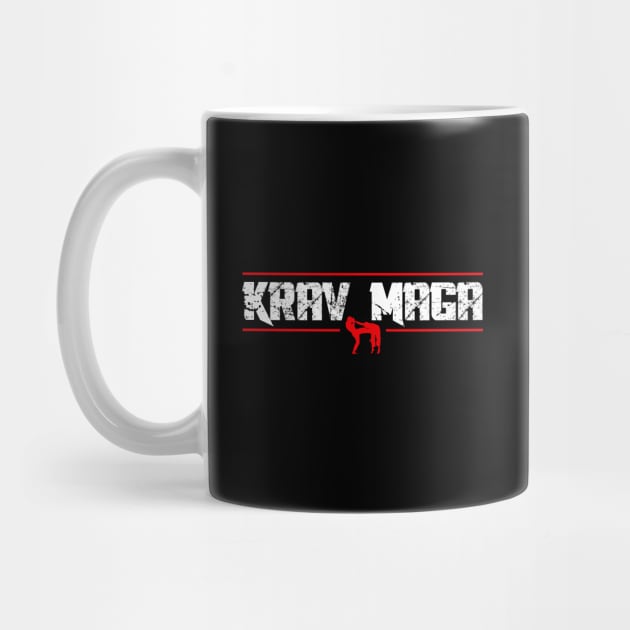 Cool Krav Maga Fighters Design by loumed